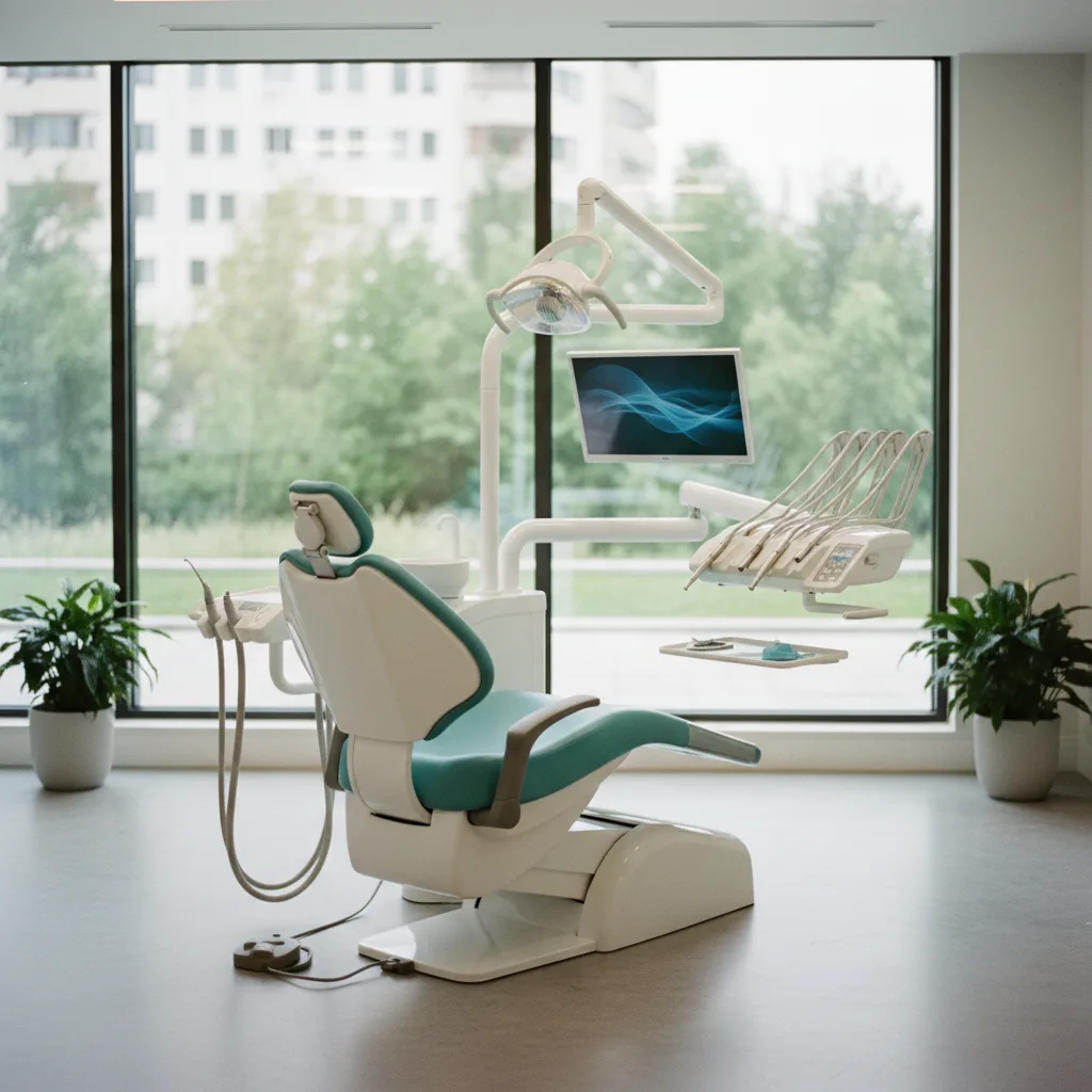 Sala de tratamiento con equipamiento moderno